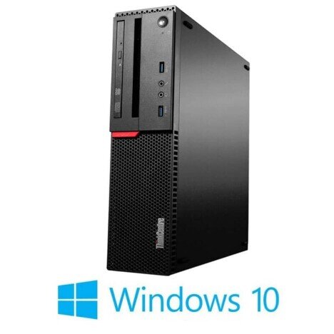 Calculatoare Lenovo ThinkCentre M700 SFF, Quad Core i5-6400, 8GB, Win 10 Home